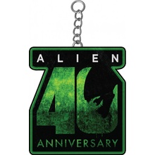 Prívesok na kľúče Alien 40th Anniversary kovová Alien 40th Anniversary