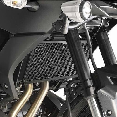Kappa KPR4114 Kryt chladiče z nerezové oceli, černý lakovaný pro KAWASAKI Versys 650 (15-19) – Zbozi.Blesk.cz