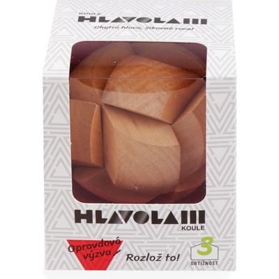 Dřevěný hlavolam Koule