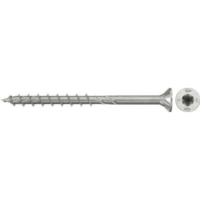 Fischer 574159 skrutky do drevotriesky 6 mm 80 mm TX Nerezová oceľ 100 ks
