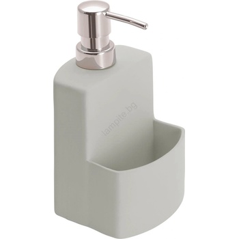 WENKO 3620116100 - Дозатор за сапун FESTIVAL 10x18 см сив (WE0418)