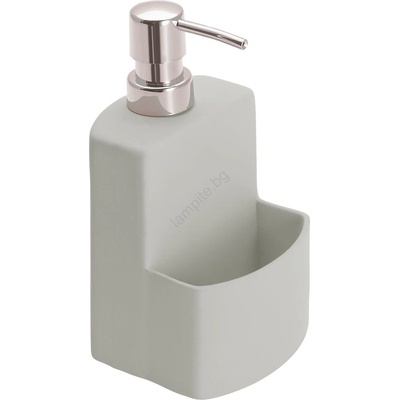 WENKO 3620116100 - Дозатор за сапун FESTIVAL 10x18 см сив (WE0418)
