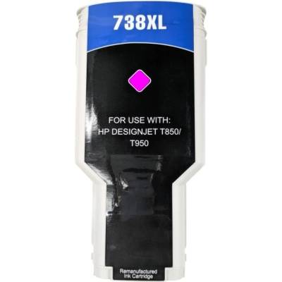 Compatible Съвместими касети с HP 738 676M7A магента (magenta) (676M7A)