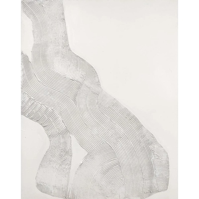 Malerifabrikken White Sculpture obraz bílá/béžová/šedá/světlá
