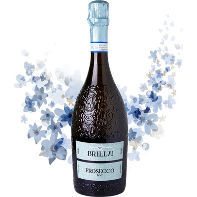 BOTTER Brilla Prosecco Extra Dry DOC 0,75l - Kartón (6ks)