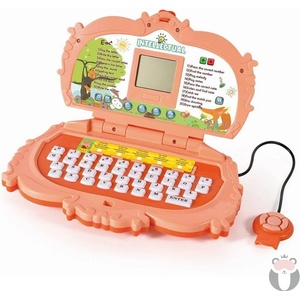 RAYA TOYS Образователен детски лаптоп с мишка Raya Toys - English Learner, 20 игри и активности, оранжев (502122541) - ozone
