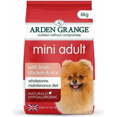 Arden Grange Mini Adult with fresh Chicken & Rice 6 kg