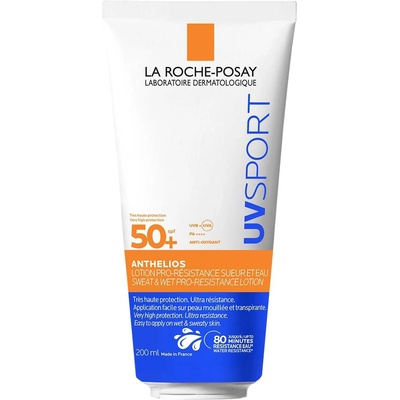 La Roche-Posay Anthelios Слънцезащитен лосион за влажна кожа UVSport, SPF50+, 200 ml