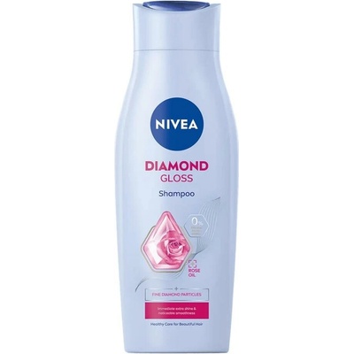 Nivea Diamond Gloss Jemný šampón na vlasy 400 ml