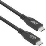 ACT Кабел ACT USB-C - USB-C, USB4, 20 GB/s, 240 W, 0.5 m (EWENT-ACT-CAB-AC7420)