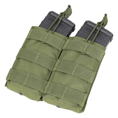 MOLLE sumka na 2 zásobníky M4/M16 - otevřená, zelená – Hledejceny.cz