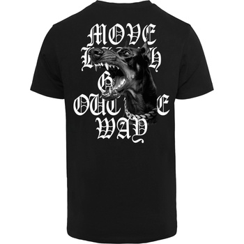 Urban Classics Мъжка черна тениска Mister Tee Get Out The WayUB-MT3350-00007 - Черен, размер S