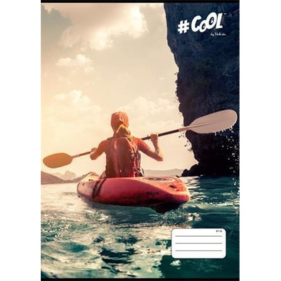 COOL BY VICTORIA Zošit A4 štvorčekový Nature sport