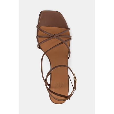 Billi Bi сандали с висок ток от кожа (A8171.076)