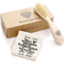 Kartáč na plnovous Kent BRD2 — Right Handed Beard Brush