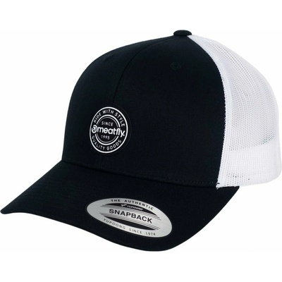 Meatfly шапка с козирка MF View Trucker White Round/Black/White Meatfly | Byal | МЪЖЕ | ЕДИН РАЗМЕР