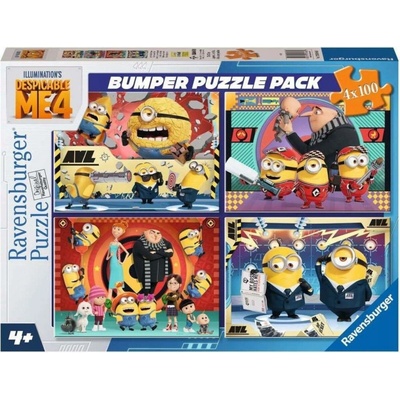 RAVENSBURGER Já padouch 4 4x100 dílků