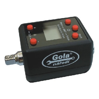GOLA digitální momentový adaptér 1/4", 6 - 30 N.m. – Zboží Mobilmania
