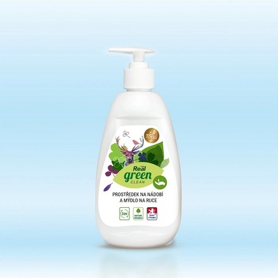 Real prostředek na nádobí a mýdlo na ruce Green Clean 500 g