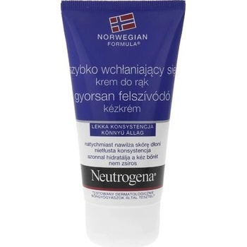 Neutrogena Norwegian Formula Fast absorbing ošetrujúci krém na ruky 150 ml