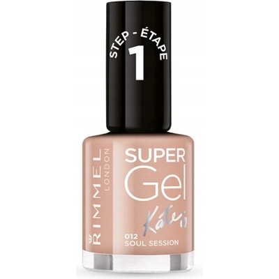Rimmel Super Gel gelový lak na nehty 012 Soul Session 12ml