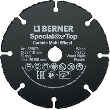 Berner karbidový řezný kotouč 115 x 22 mm 339280