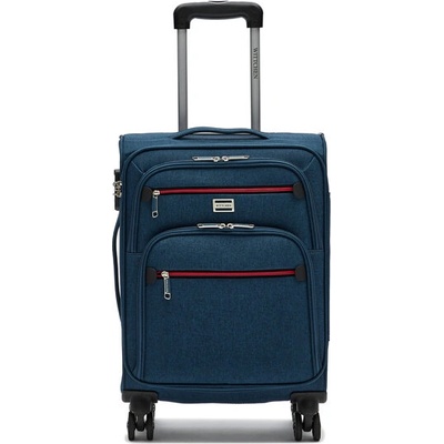 WITTCHEN Самолетен куфар за ръчен багаж wittchen 56-3s-501-91 Син (56-3s-501-91)
