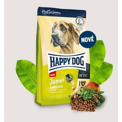 Happy Dog Junior Giant Lamb & Rice 4 kg