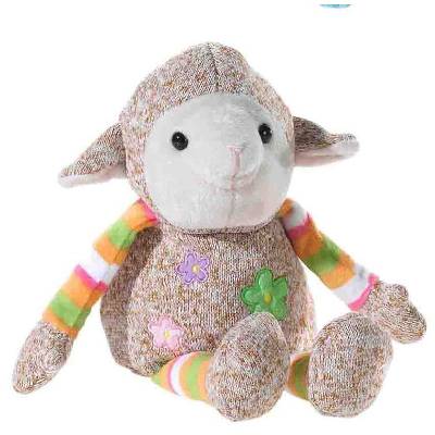 Агънце с бродирани цветя 30 см - Heunec