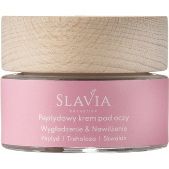 Slavia Cosmetics vyhladenie a hydratácia peptidový očný krém 30 ml