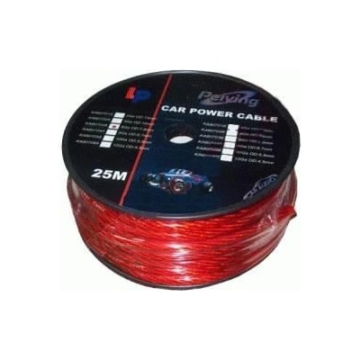 Cabletech 10Ga OD5,5mm² červený 25 m