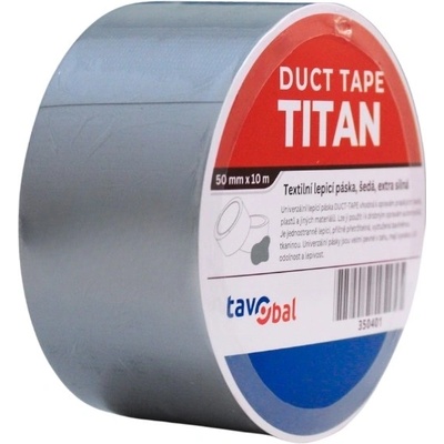 Tavobal Titan Lepící páska 50 mm x 10 m šedá