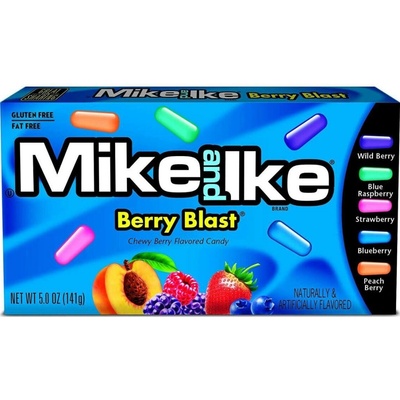 Mike and Ike žvýkací bonbonky s příchutěmi bobulového ovoce 141 g