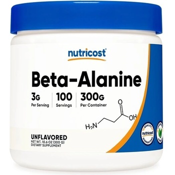 Nutricost Бета аланин 300 g прах | Nutricost (81218 (002101) NC)