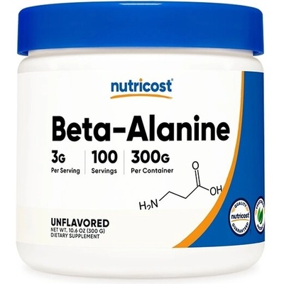 Nutricost Бета аланин 300 g прах | Nutricost (81218 (002101) NC)