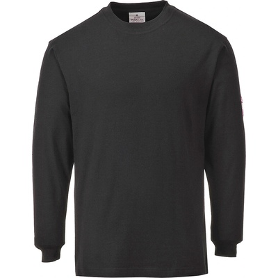 Portwest tričko flame Resistant Anti-Static FR11 dlouhý rukáv šedé