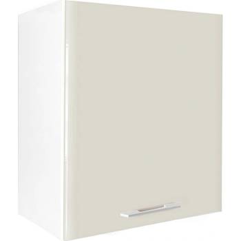 Matis Кухненски шкаф горен с една врата за аспиратор in mdf va60/68 1v бежов гланц