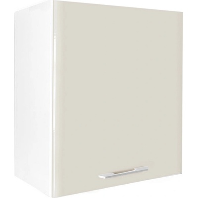 Matis Кухненски шкаф горен с една врата за аспиратор in mdf va60/68 1v бежов гланц