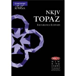 NKJV Topaz Reference Edition, Dark Blue Goatskin Leather, Nk676: Xrl | TBD (ISBN: 9781108949835)