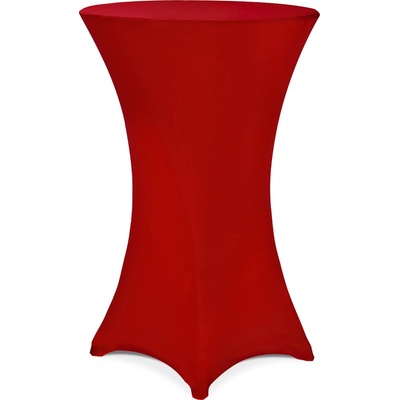 Detex Potah na barový stůl Ø80cm bordový