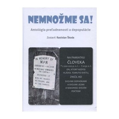 Nemnožme sa!