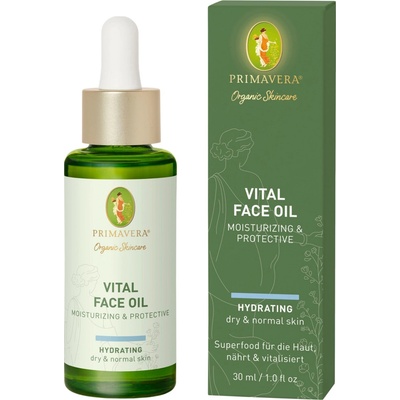 Primavera Moisturizing & Protective vitální pleťový olej 30 ml