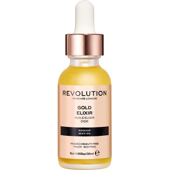 Image 1 of Revolution Beauty Възстановяващ серум за лице Gold Elixir, 30 ml