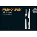 FISKARS All Steel Súprava steakových príborov 12 ks