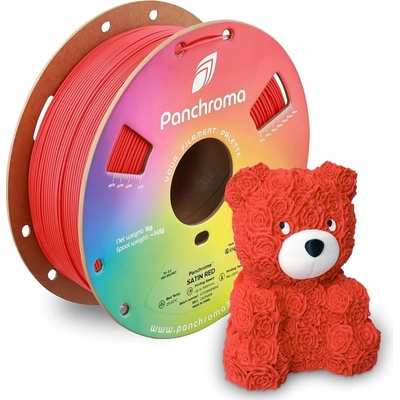 Polymaker Panchroma PLA Satin Red 1,75 mm 1000 g