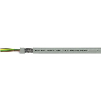 Helu 20007-500 datový LiYCY 8 x 0.14 mm² šedá 500 m
