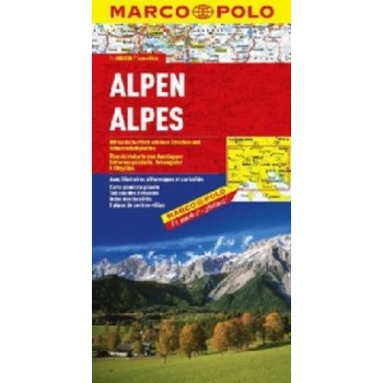 Alpy mapa 1:800T