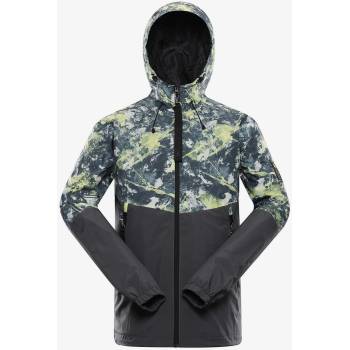 NAX Жълто-черно мъжко шарено яке NAX ZALEW NAX | Cheren | МЪЖЕ | S