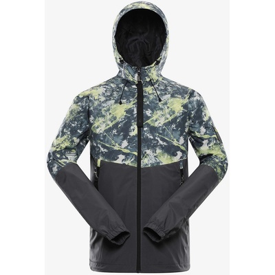 NAX Жълто-черно мъжко шарено яке NAX ZALEW NAX | Cheren | МЪЖЕ | S