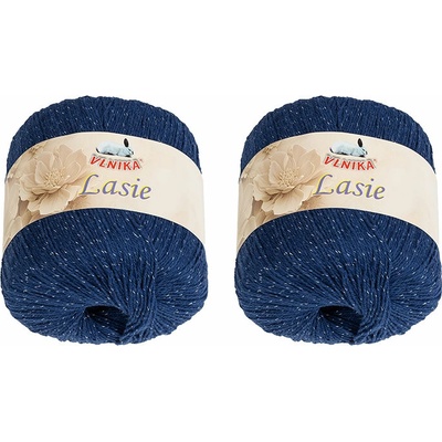 BELLATEX Lasie 50 g súprava 2 ks – 130 tmavomodrá